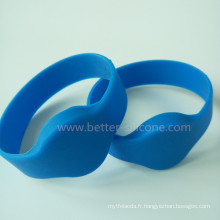 Bracelet en silicone RFID ultraléger MIFARE pour hôpital